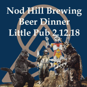 little pub nod hill beer dinner