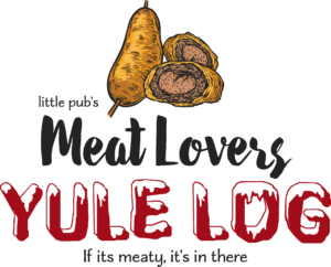 Little Pub Meat Lovers Yule Log