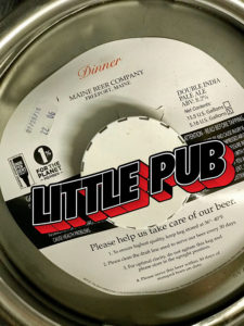 maine beer dinner on tap at little pub