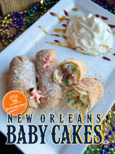Introducing Little Pub BabyCakes™. It's a Mardis Gras Celebration at Little Pub. We're Putting The FAT back into Fat Tuesday!