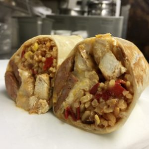Little Pub Jambalaya Burrito