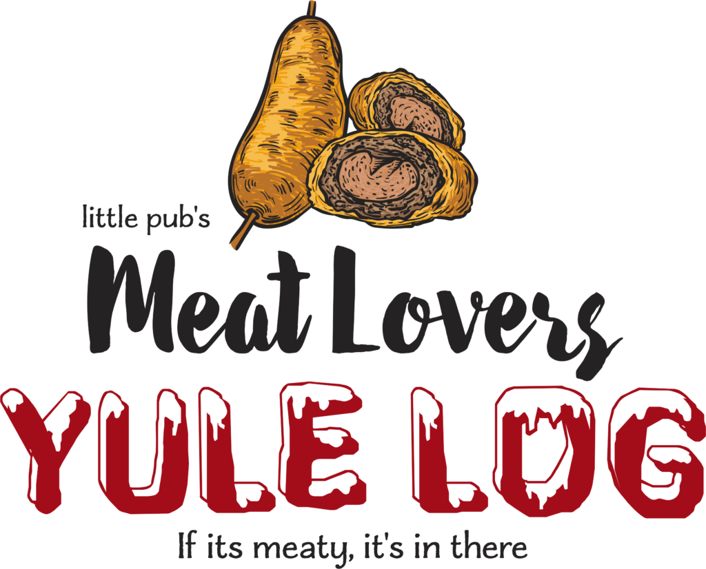 Little Pub Meat Lovers Yule Log