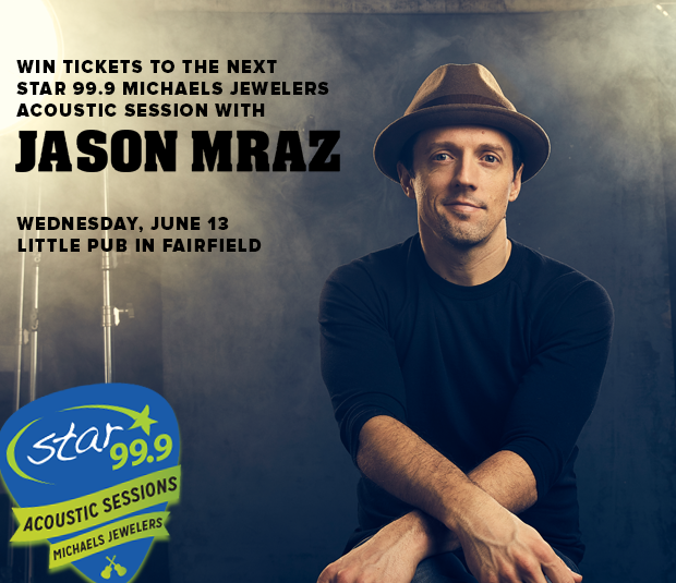 We’re going to go out on a limb here and assume you want to win tickets to see Jason Mraz at Little Pub Wednesday June 13th. Hit the link to find out how to do that. 